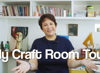 VLOG WATCH: Janice De Belen’s Creative Craft Room
