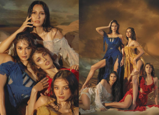 Pia Wurtzbach, Megan Young, Kylie Verzosa at Angelia Ong nag-ala Temptation Island para sa isang magazine sa Vietnam
