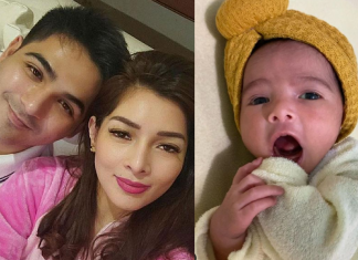 Phytos Ramirez at Cherry Lou ipinakilala na ang kanilang baby sa publiko