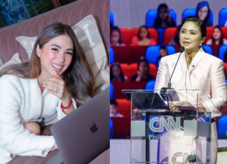 Heart Evangelista bilib sa porma ni Robredo sa CNN debate